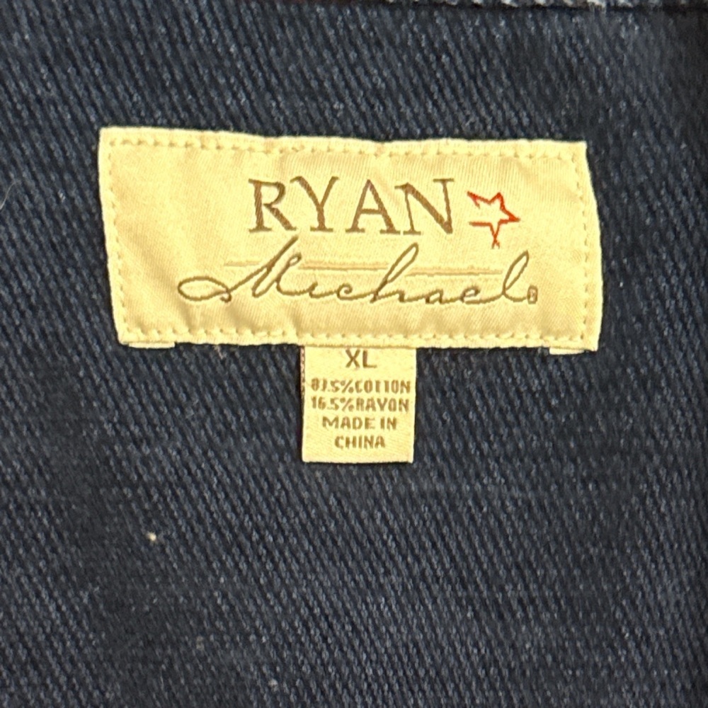 Ryan, Michael Cotton rayon button down shirt - Picture 4 of 7